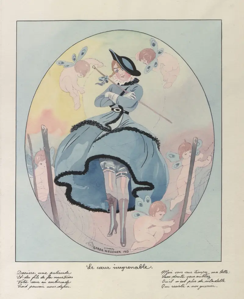 Nedobytné srdce, Gerda Wegener