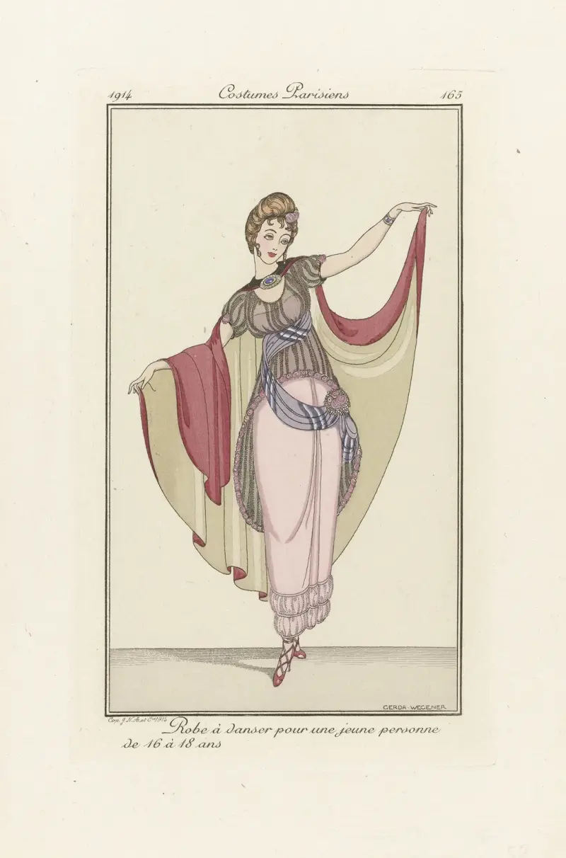 Tanzkleid von Gerda Wegener