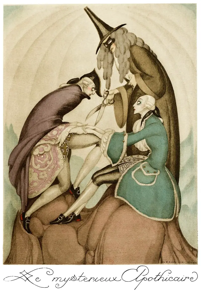 Na czerwonych obcasach, pl. 06, Gerda Wegener