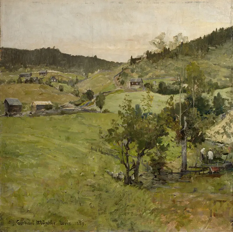 Häuslerhöfe von Gerhard Munthe