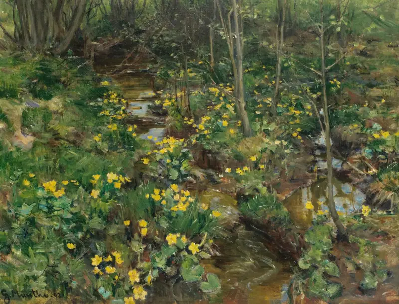 Norwegian Marigolds av Gerhard Munthe