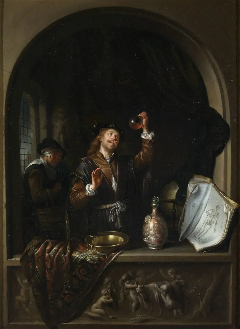 The Doctor av Gerrit Dou