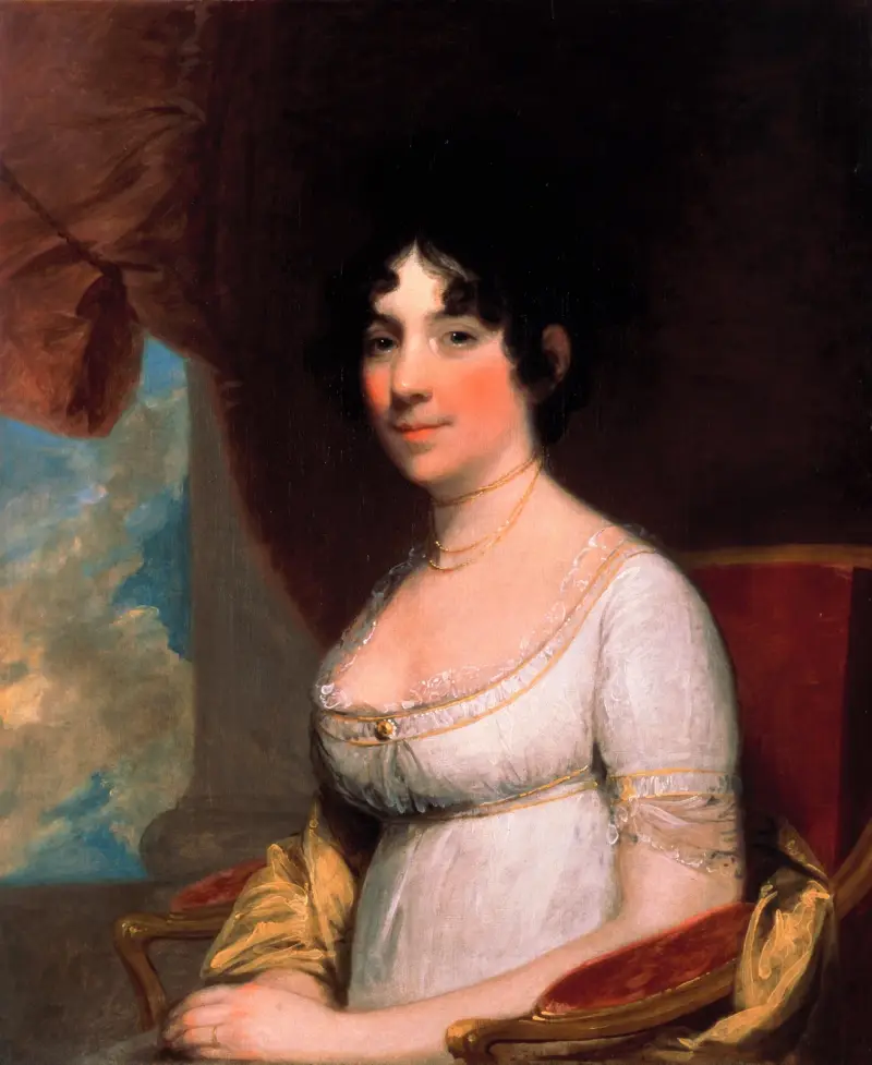 Dolley Payne Madison (Mrs. James Madison), Gilbert Stuart