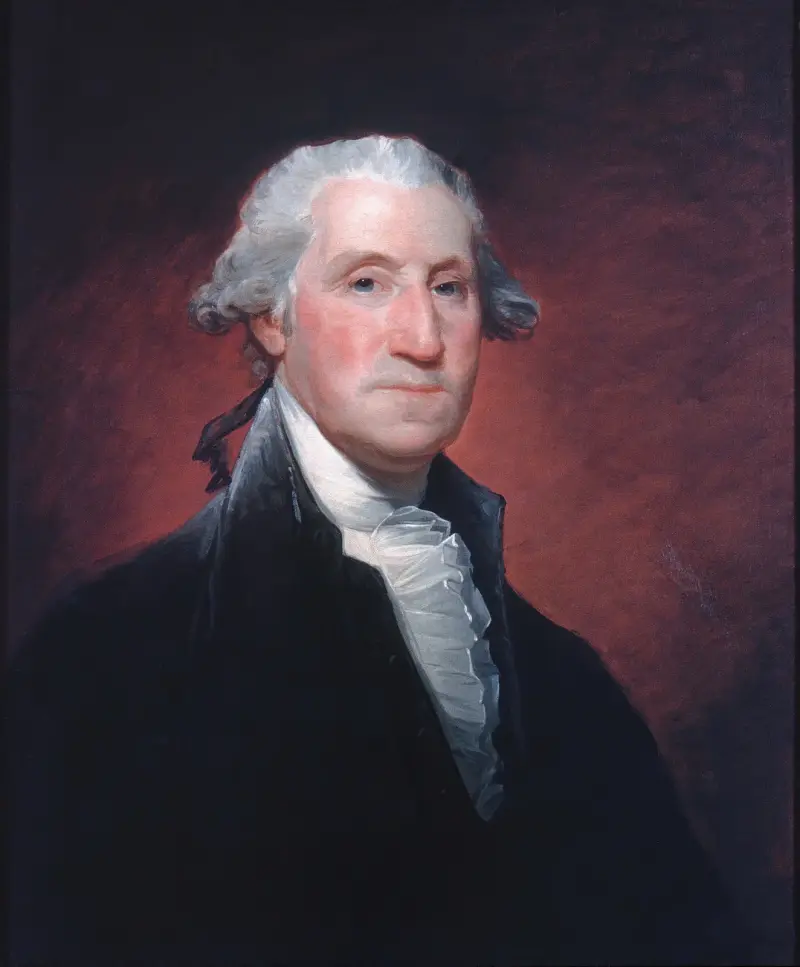 George Washington, 1798 av Gilbert Stuart