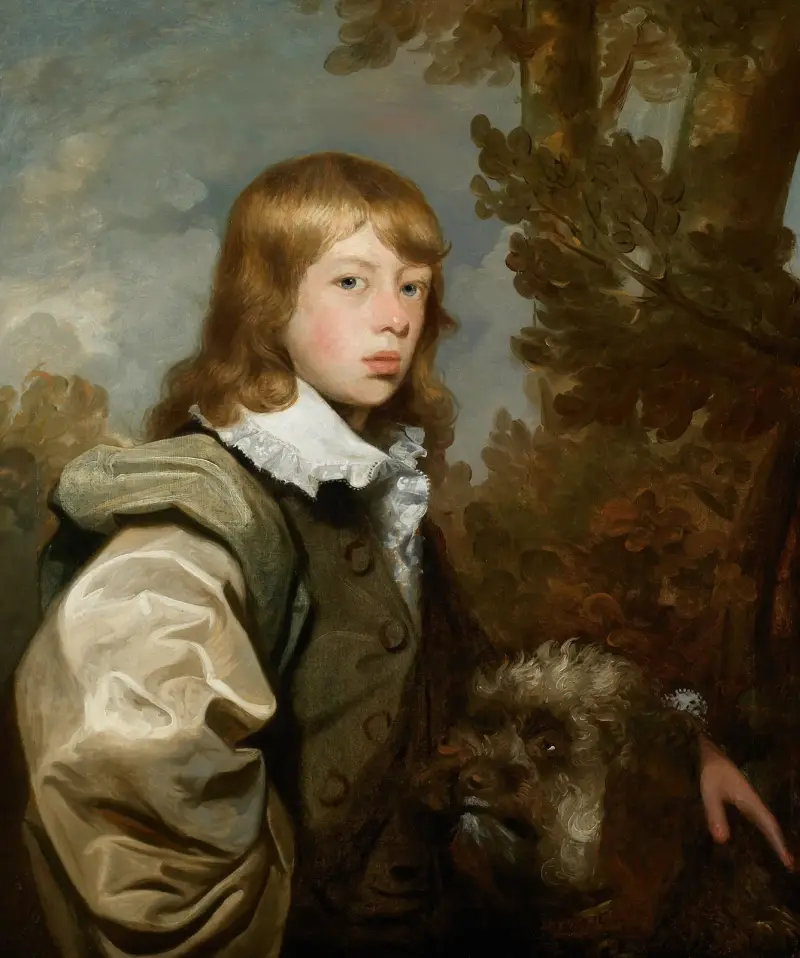 Portrait of James Ward av Gilbert Stuart