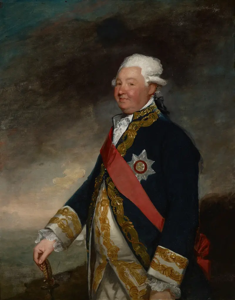 Viceadmirál Edward Hughes, Gilbert Stuart