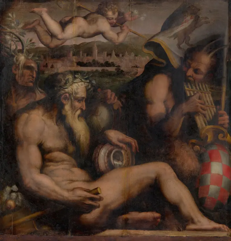 Allegori över Pistoia av Giorgio Vasari