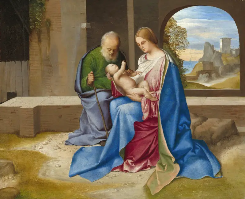 The Holy Family (probably c. 1500), Giorgione