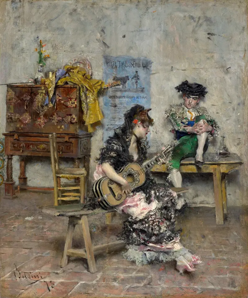 Hráč na kytaru, Giovanni Boldini