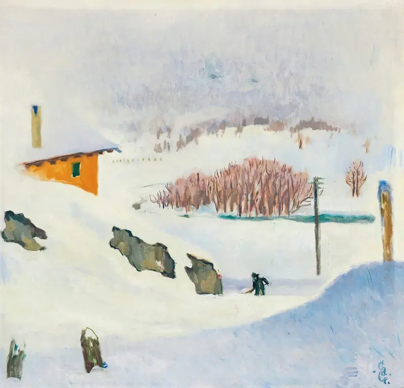 Winter von Giovanni Giacometti