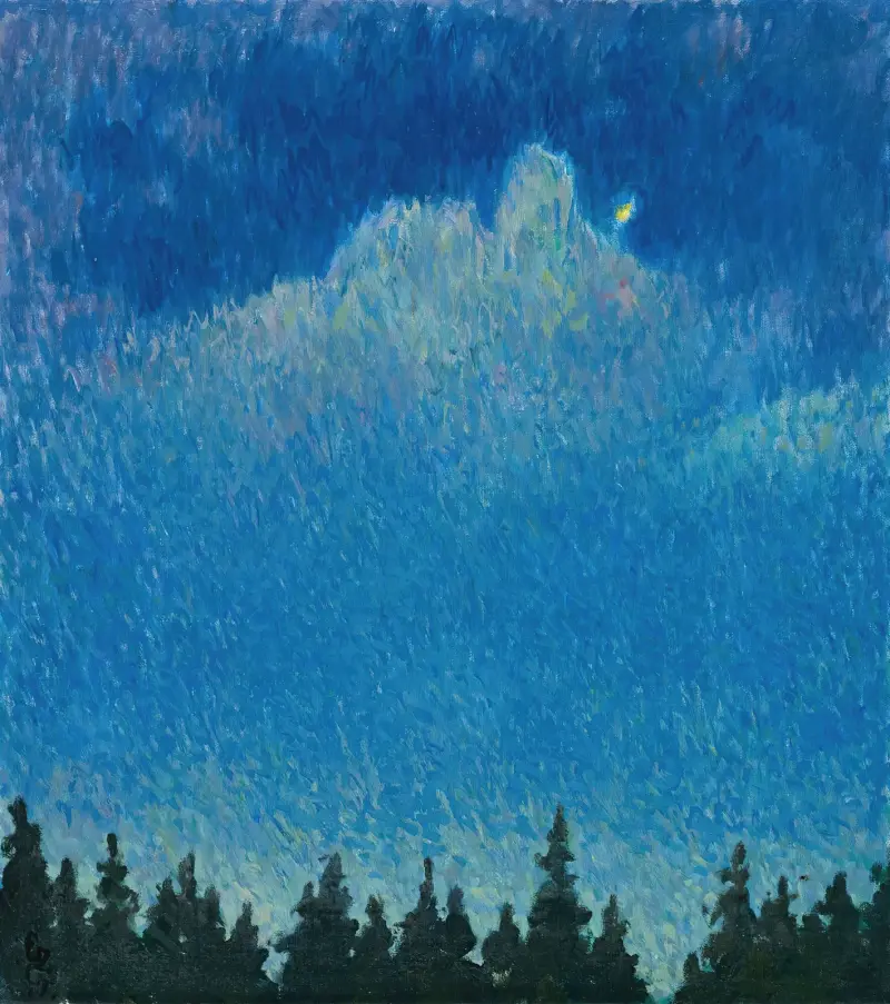 Mondschein av Giovanni Giacometti