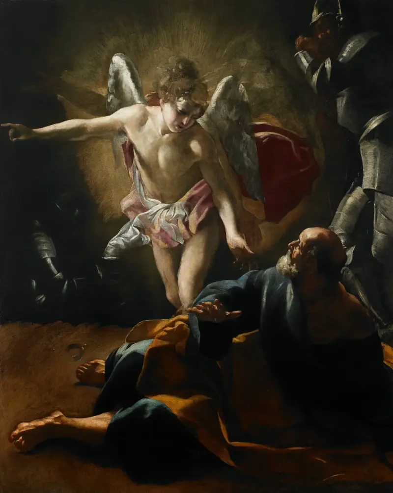 Petrus befrielse av Giovanni Lanfranco
