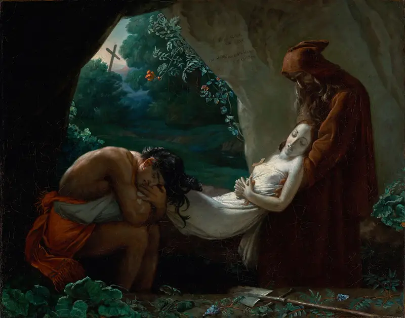 Atalas begravning av Anne Louis Girodet-Trioson