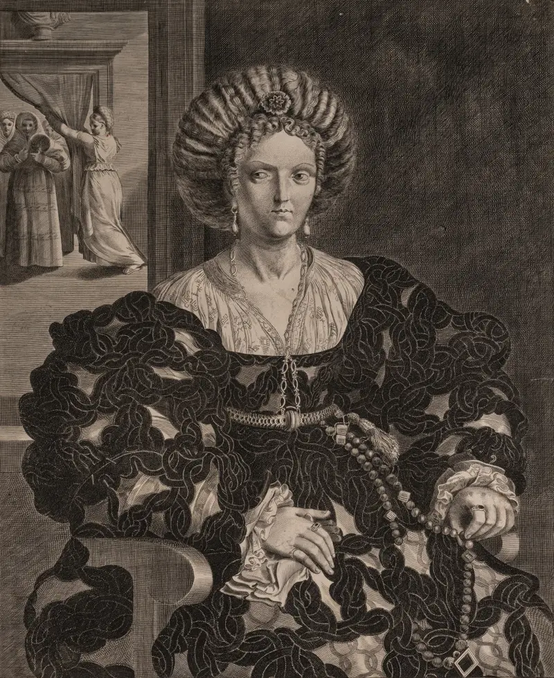 Isabella d’Este av Giulio Romano