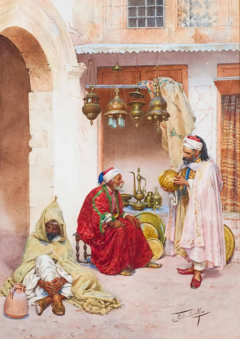 Im Souk von Giulio Rosati