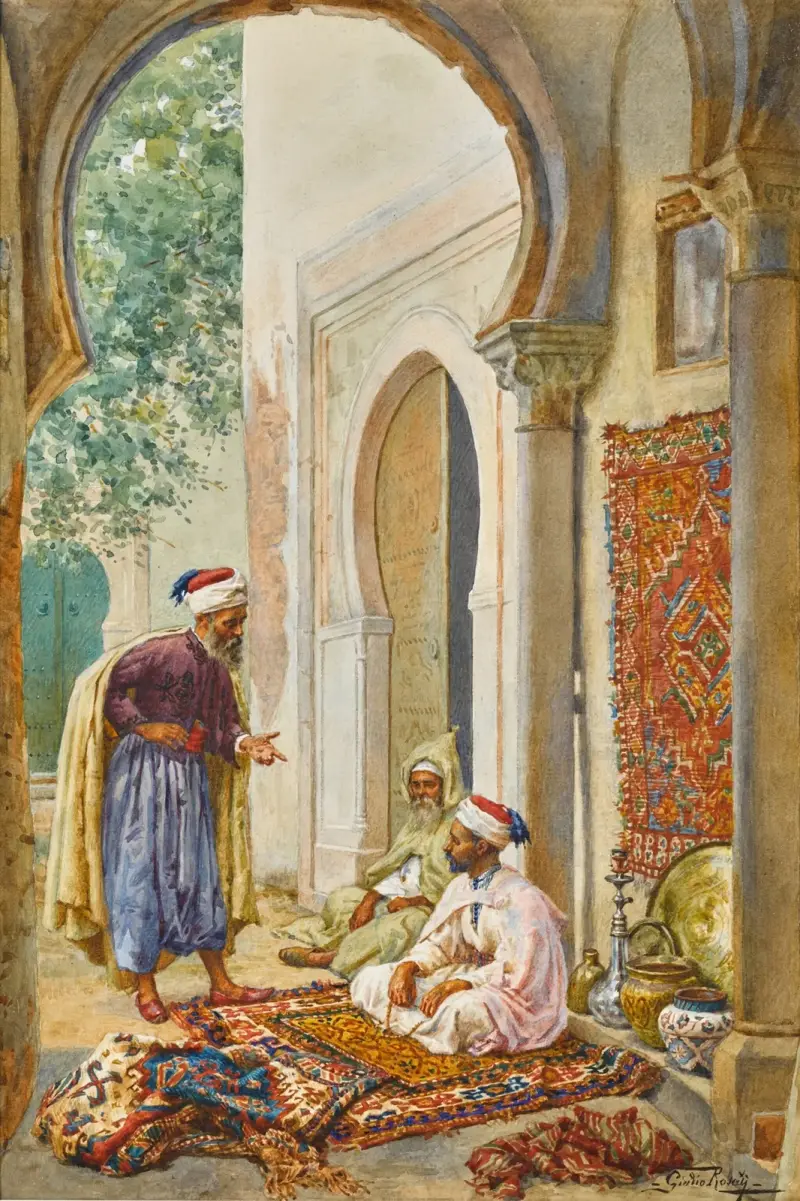 Der Kaufmann von Giulio Rosati