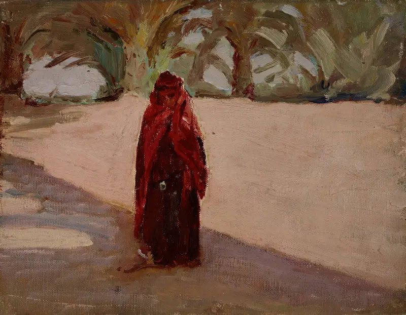 Biskra (Ein Mädchen), 1909 – Nr. 1 von Jan Ciągliński