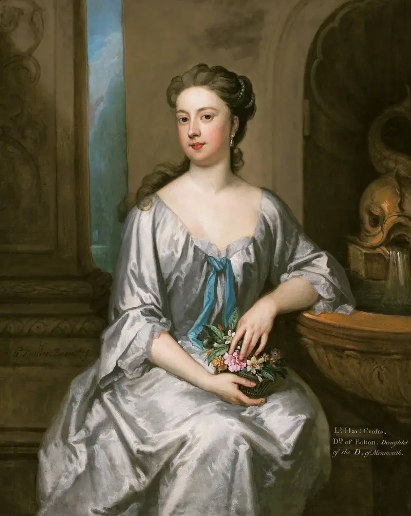 Lady Henrietta Crofts, hertiginna av Bolton av Sir Godfrey Kneller