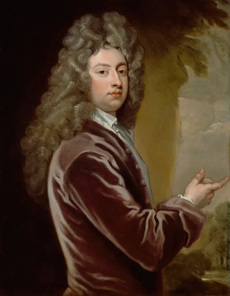 Porträt von William Congreve von Sir Godfrey Kneller