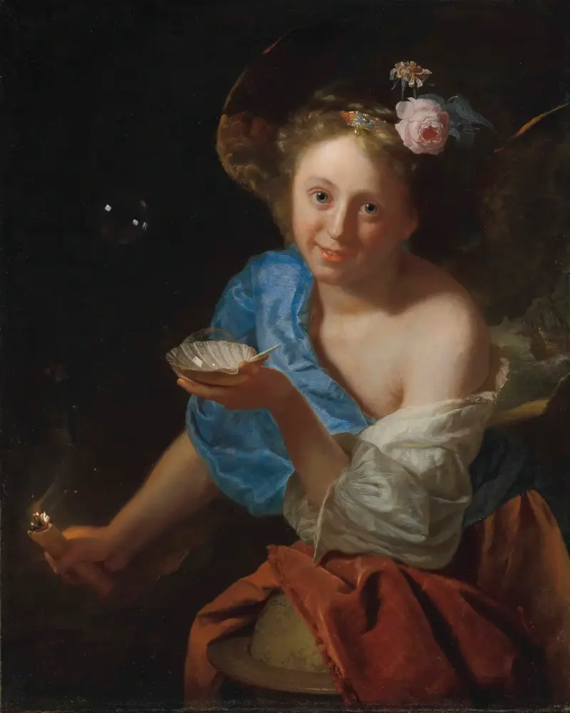 En allegori över lyckan av Godfried Schalcken