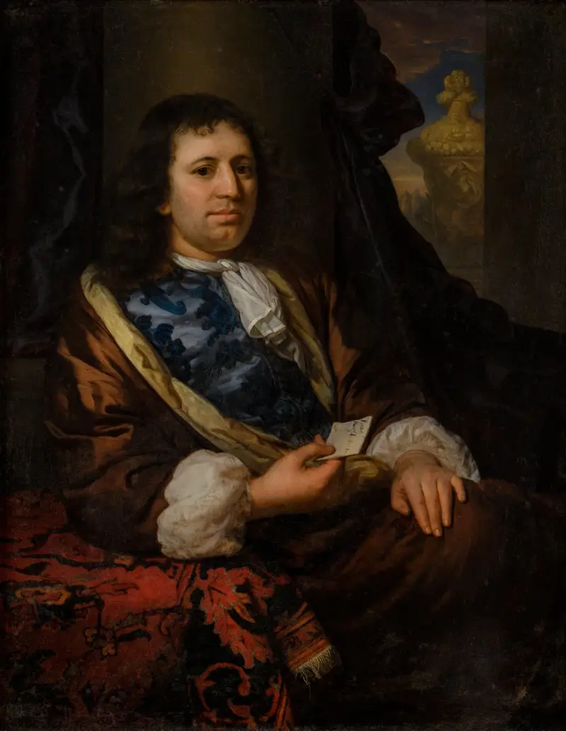 Porträtt av Johan de Bruin (1678–1746) av Godfried Schalcken