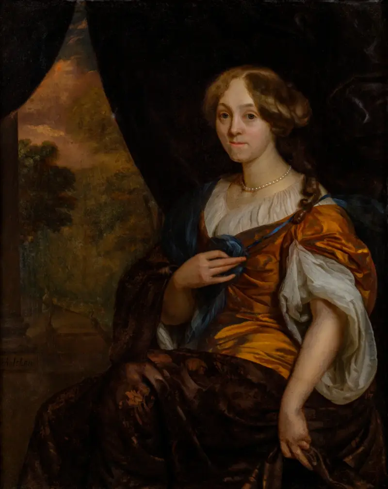 Porträtt av Maria Vingerhoed av Godfried Schalcken