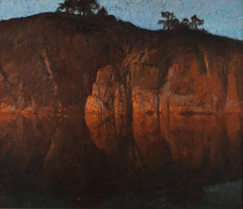 After Sunset. Motif from the Archipelago, Gottfrid Kallstenius