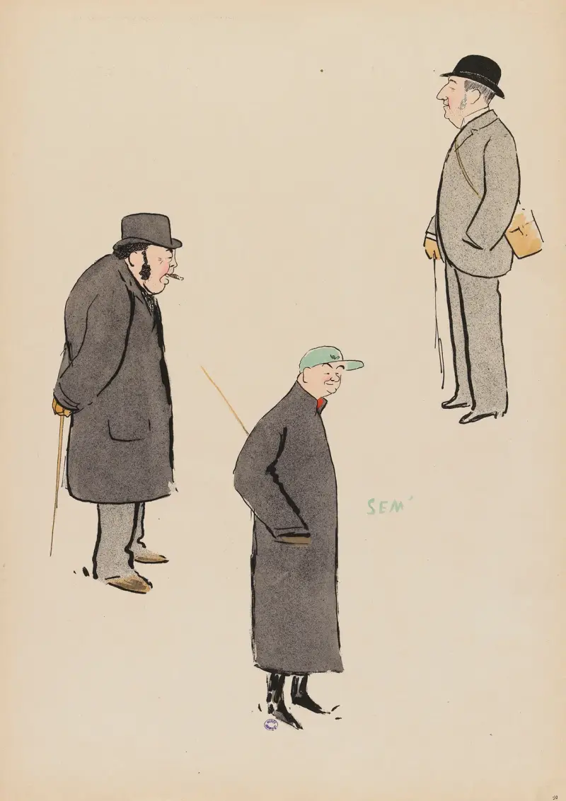 Album le Turf von Georges Goursat (Sem)