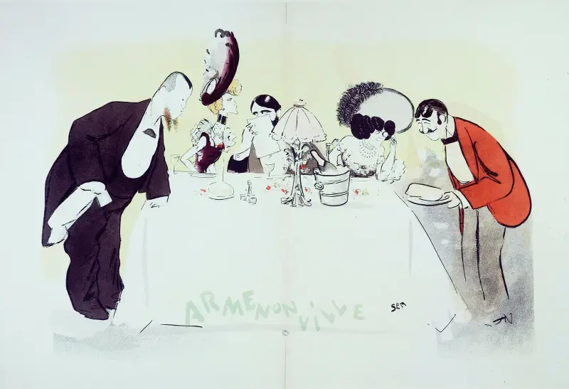 Armenonville av Georges Goursat (Sem)