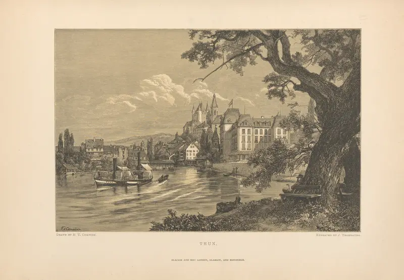 E. T. Compton – Thun av Theodor Gsell Fels