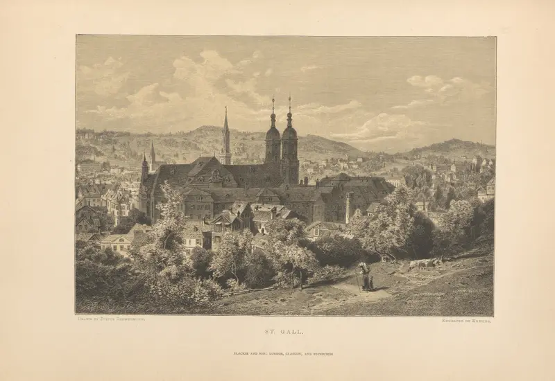 Sankt Gallen av Theodor Gsell Fels