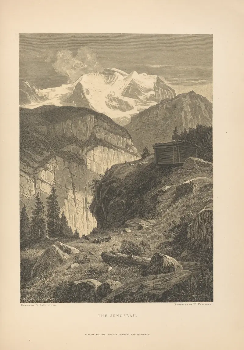 Jungfrau av Theodor Gsell Fels