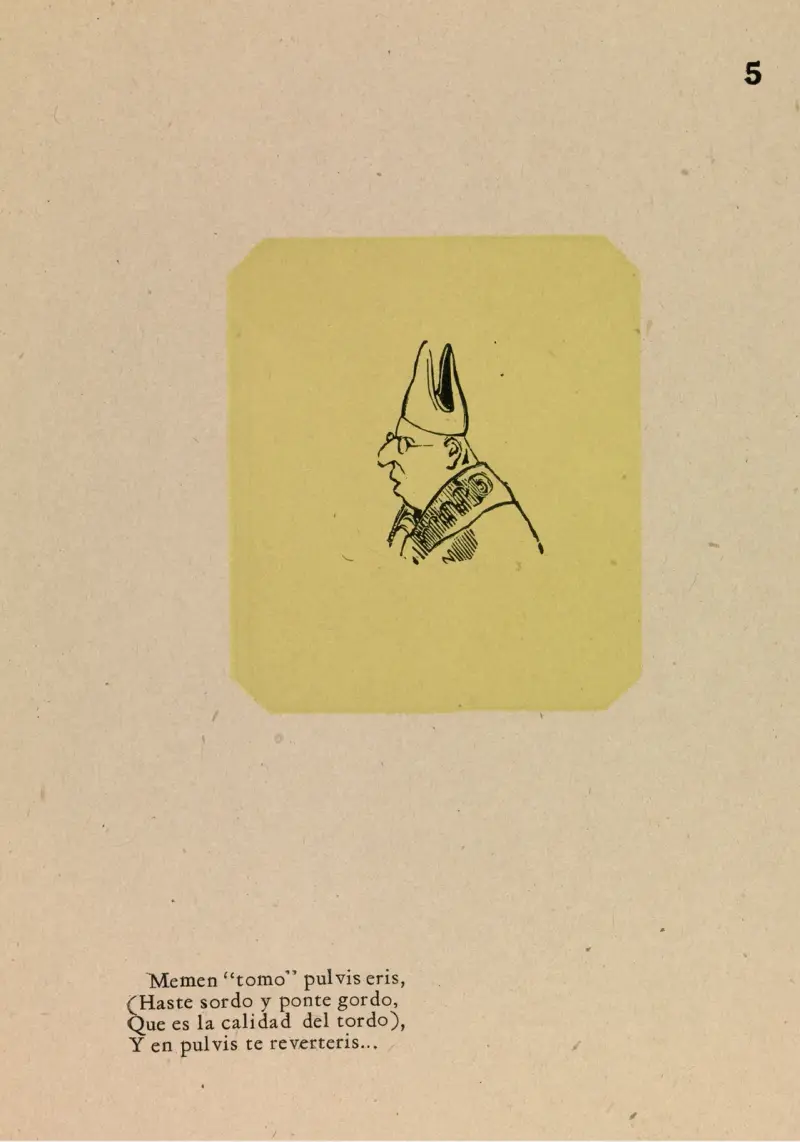 Biskopen, José Guadalupe Posada