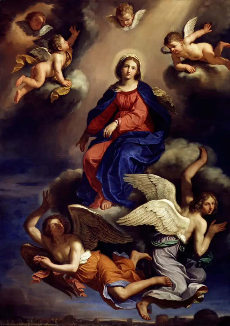 Mariä Himmelfahrt von Guercino