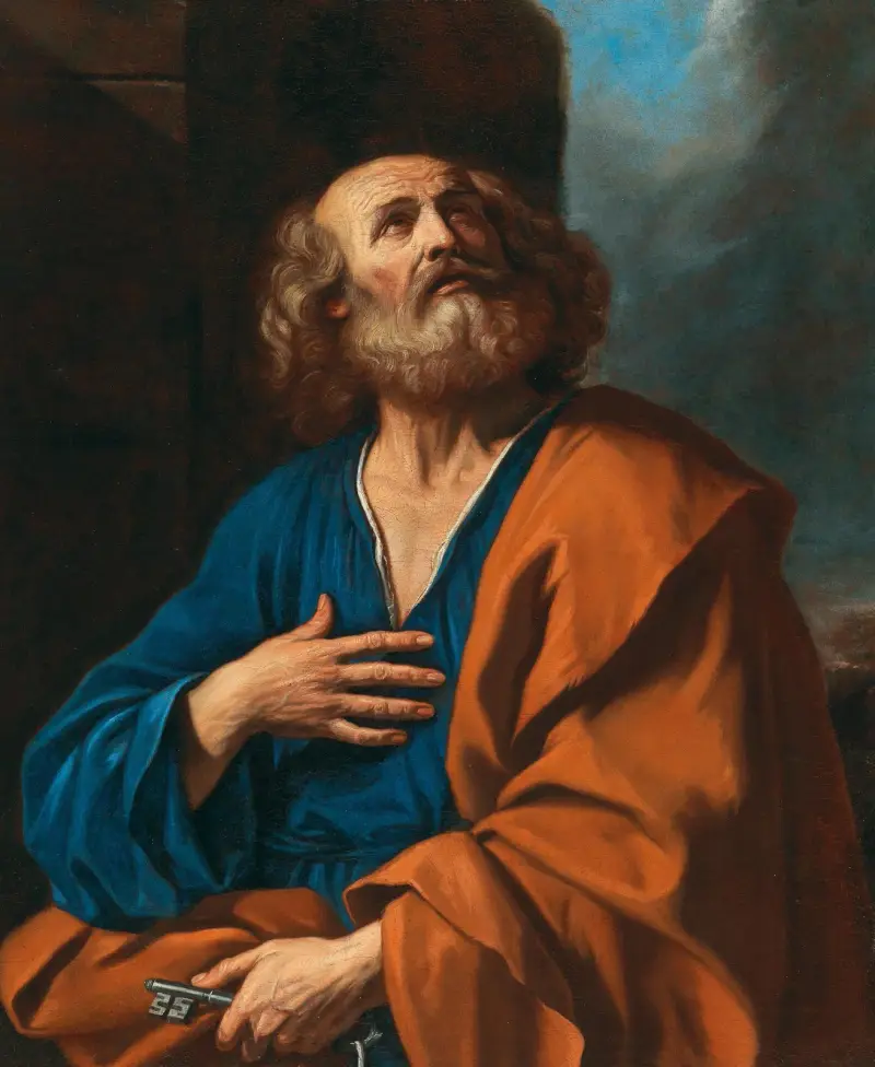 Saint Peter av Guercino