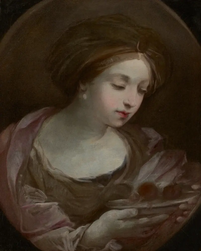 Popiersie kobiety w turbanie, Guido Reni