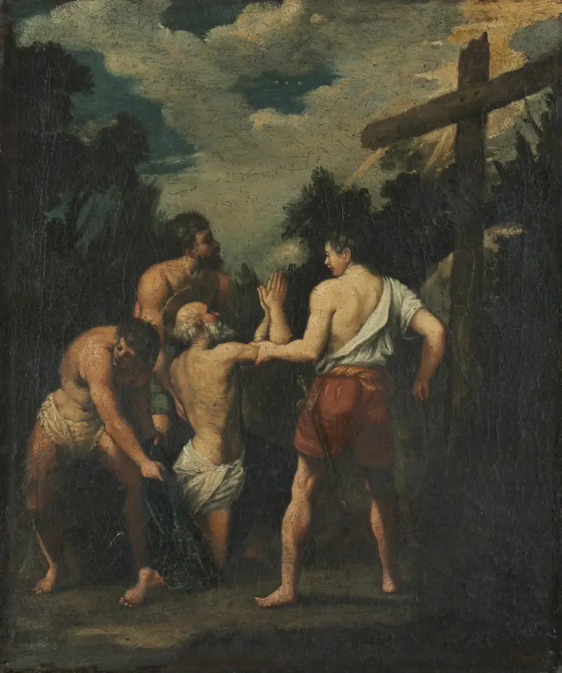 Sankt Andreas martyrium av Guido Reni