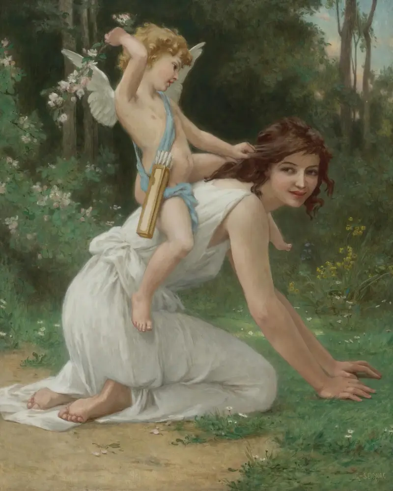 Venus a Cupido, Guillaume Seignac