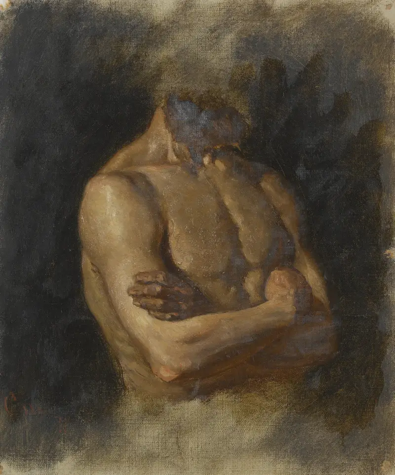 Aktstudie von Gustaf Cederström