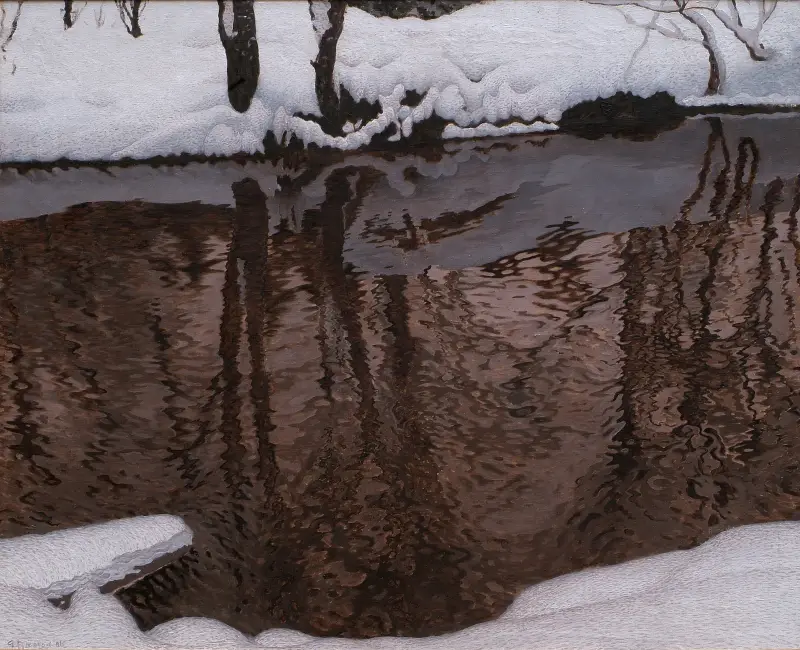 Running Water von Gustaf Fjæstad