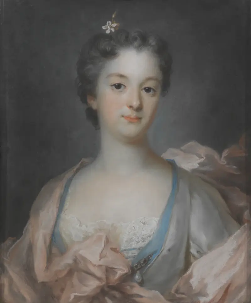 Bildnis einer jungen Dame von Gustaf Lundberg