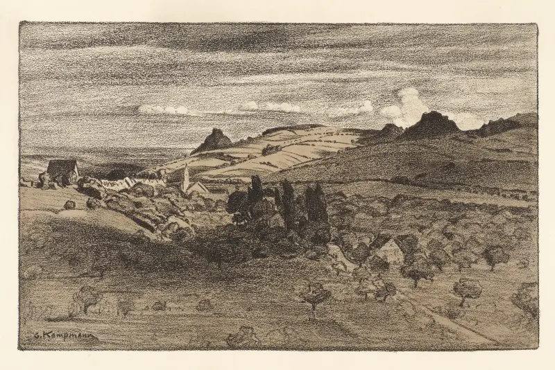 Im Hegau von Gustav Kampmann