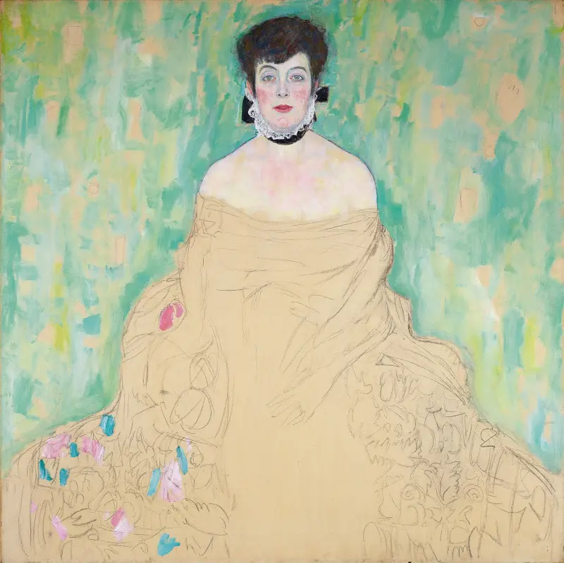 Amalie Zuckerkandl av Gustav Klimt