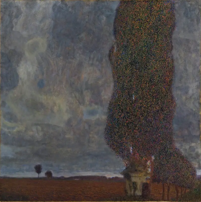 Nadchodząca burza (Duża topola II), Gustav Klimt