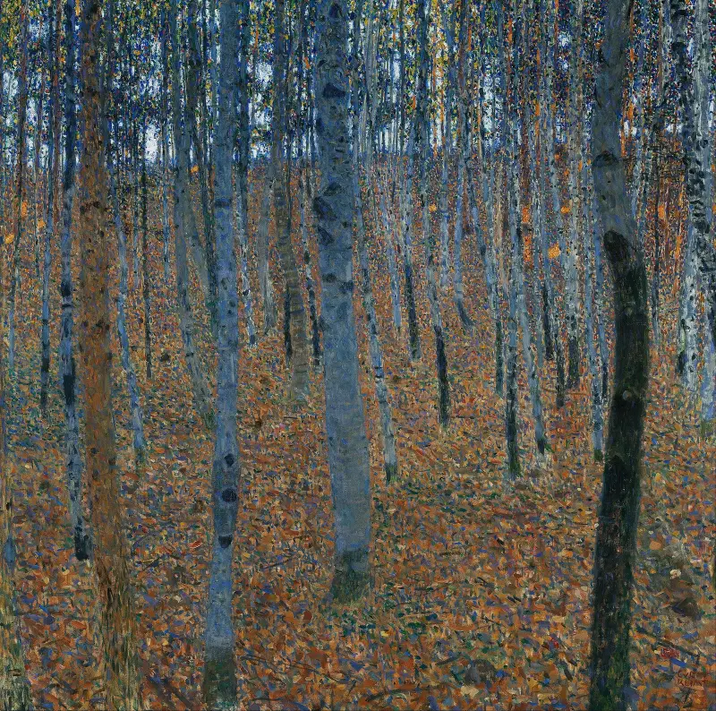 Buchenwald I von Gustav Klimt