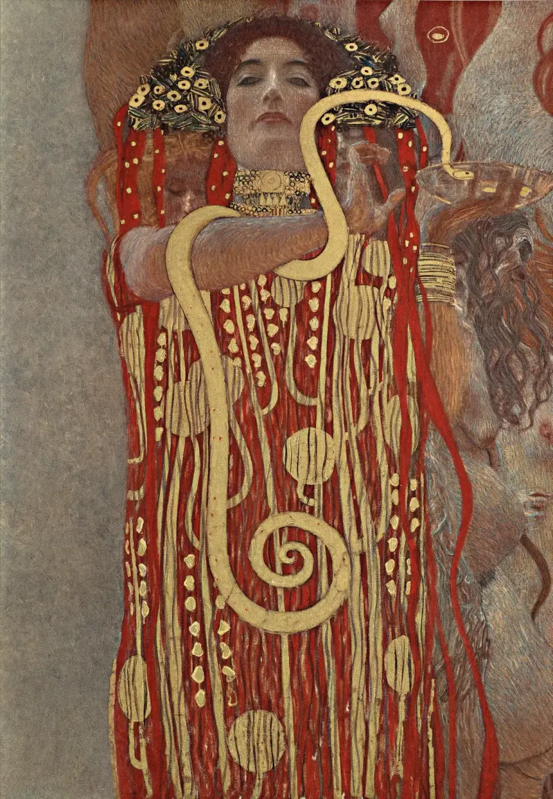 Hygieia av Gustav Klimt