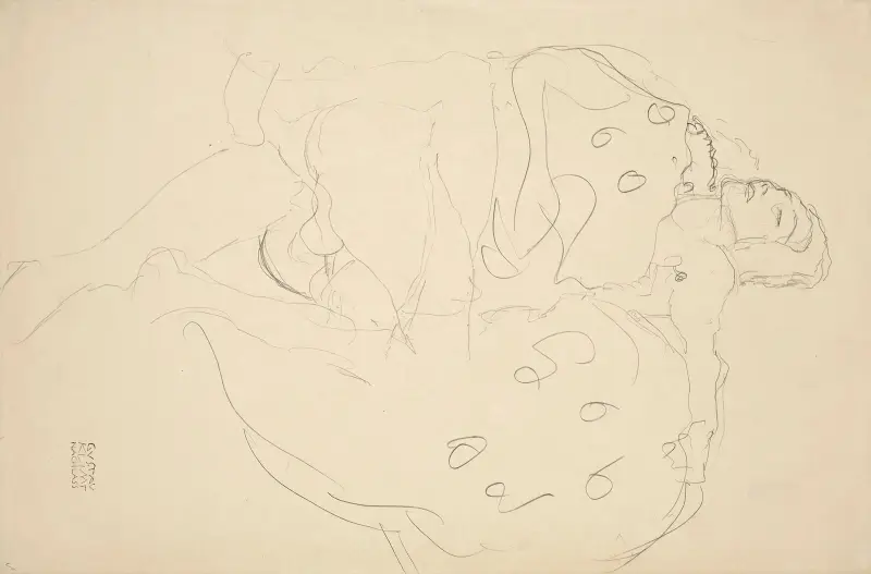 Zakochani w prawo, Gustav Klimt