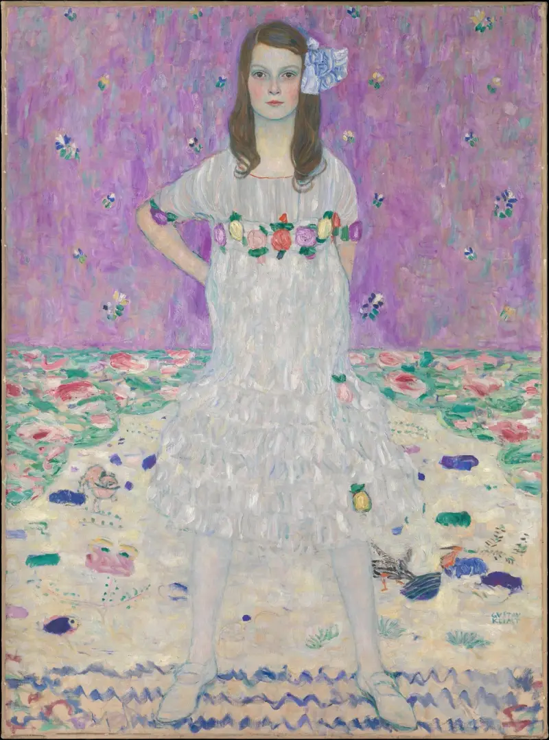 Mäda Primavesi av Gustav Klimt