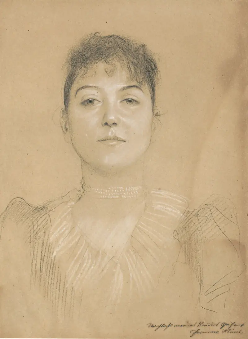 Portret kobiety, Gustav Klimt