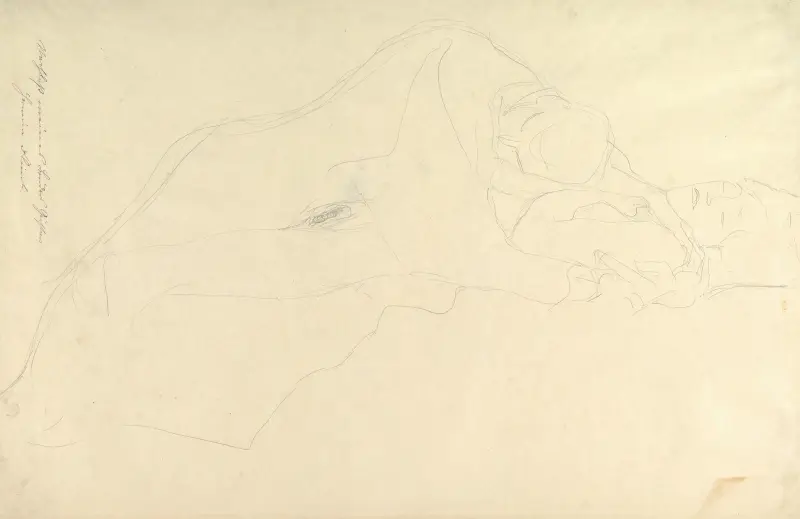 The Lovers av Gustav Klimt